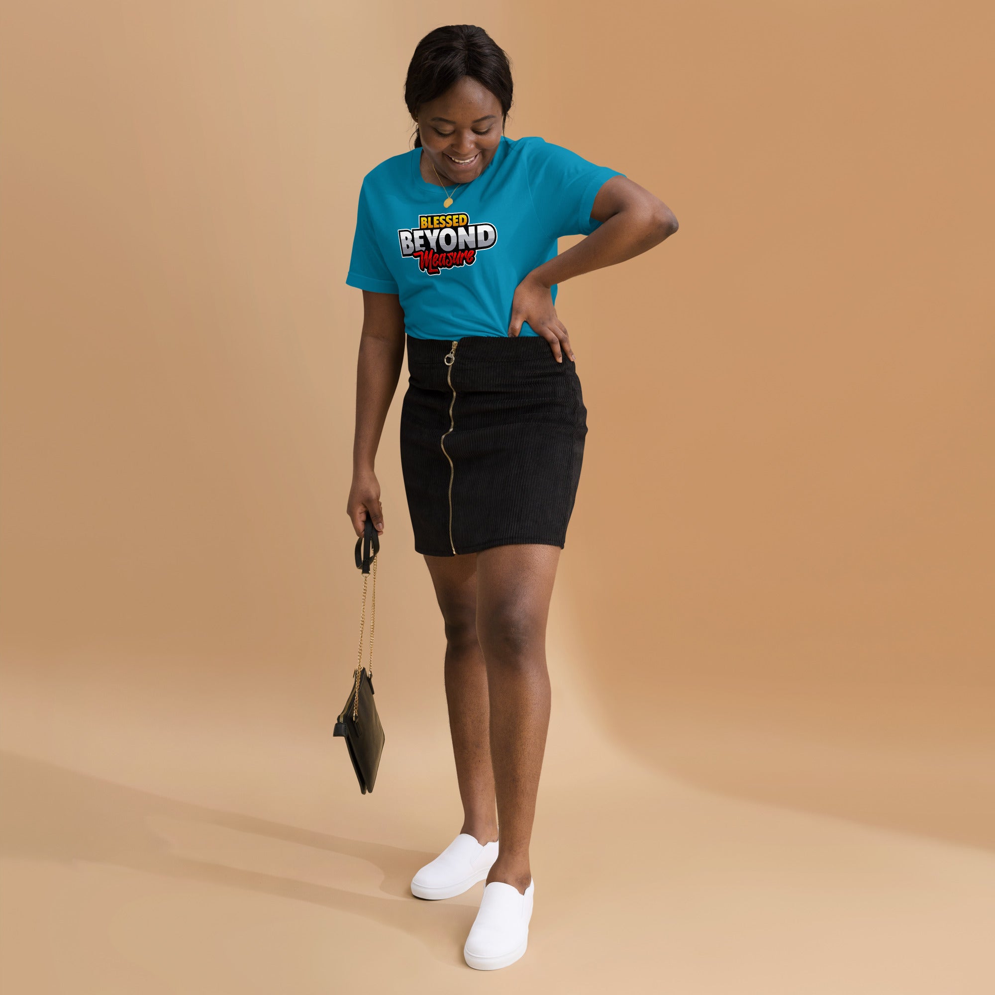Women's Blessed Beyond Measure regular fit t-shirt