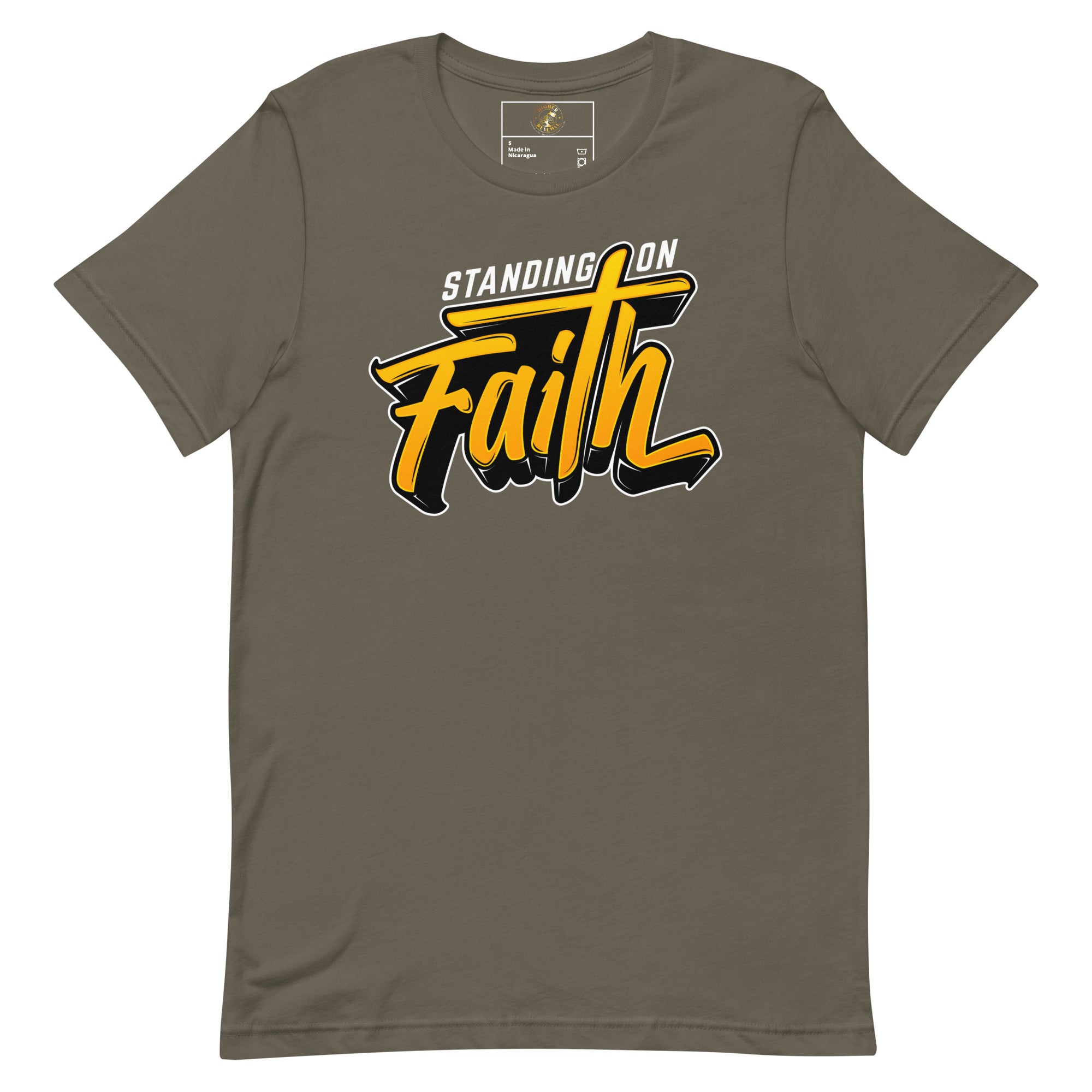 Mens Standing on Faith T-shirt