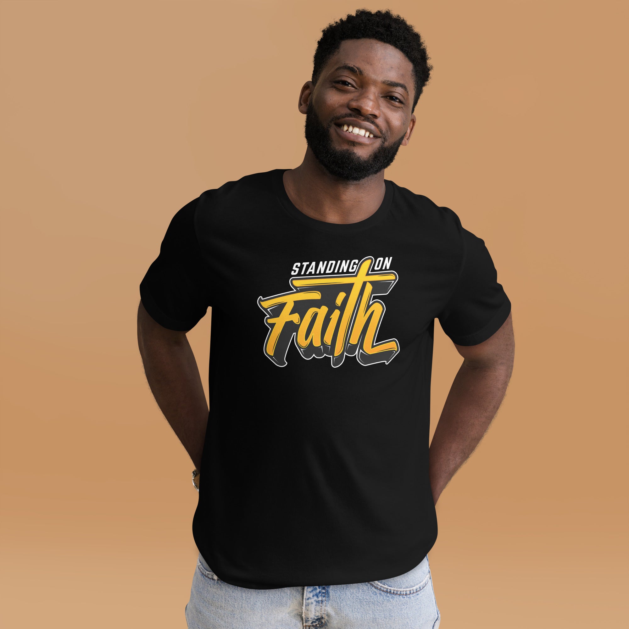 Mens Standing on Faith T-shirt