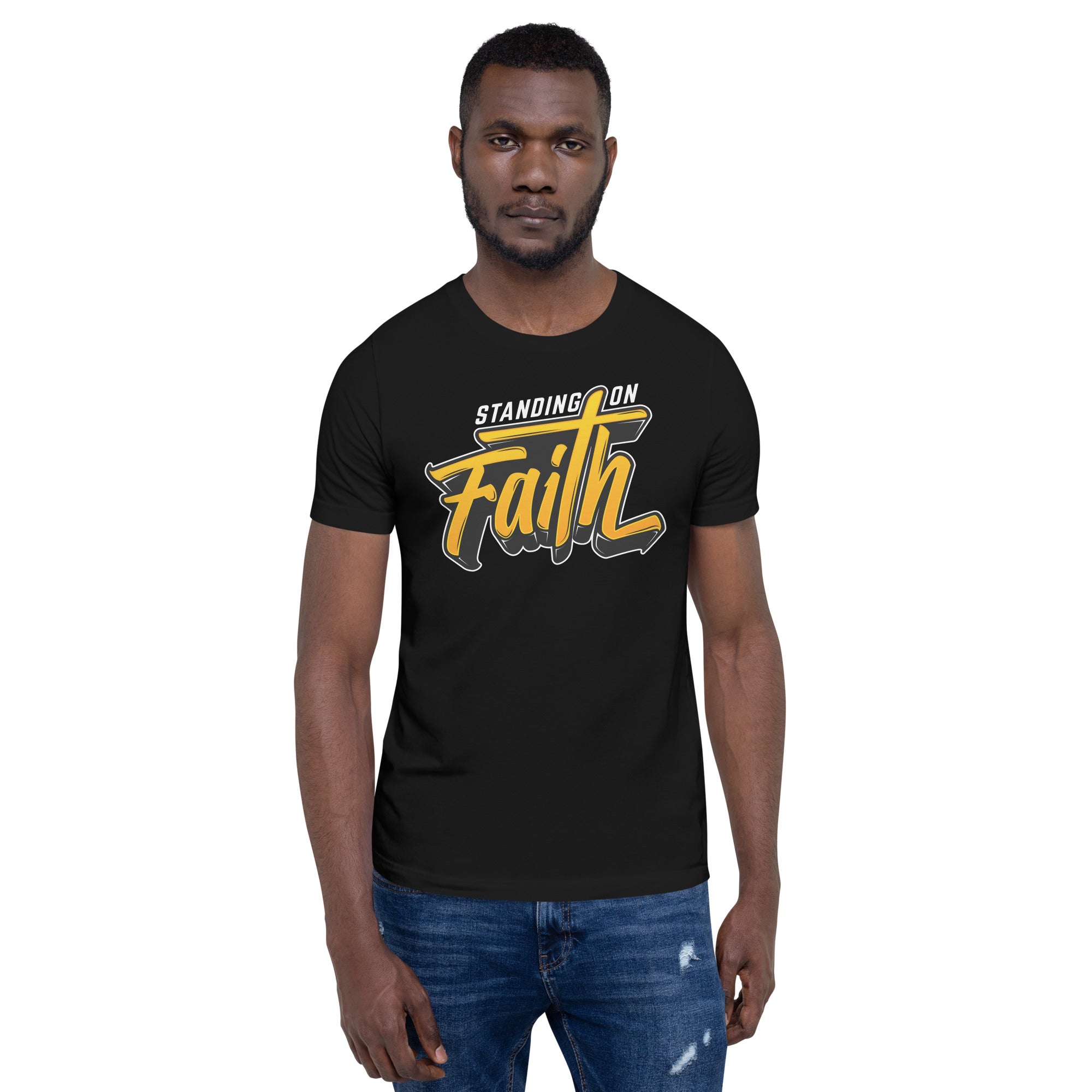 Mens Standing on Faith T-shirt