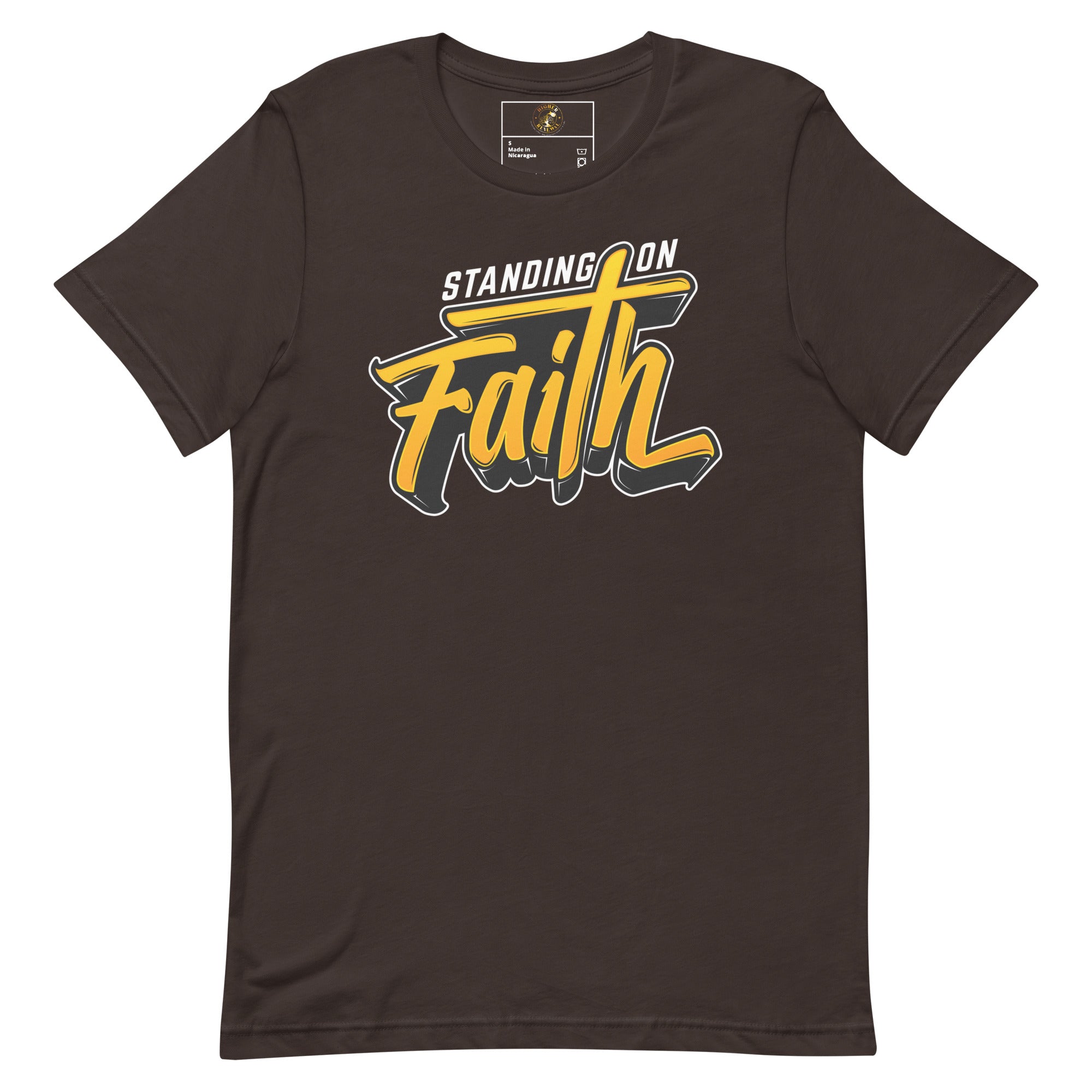 Mens Standing on Faith T-shirt