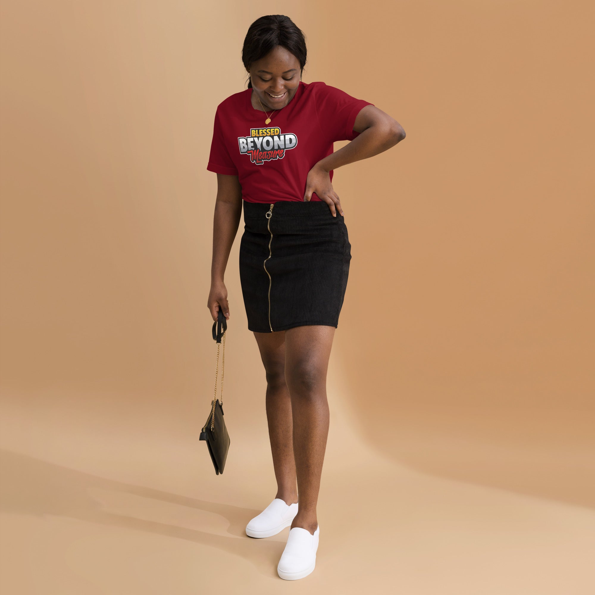 Women's Blessed Beyond Measure regular fit t-shirt