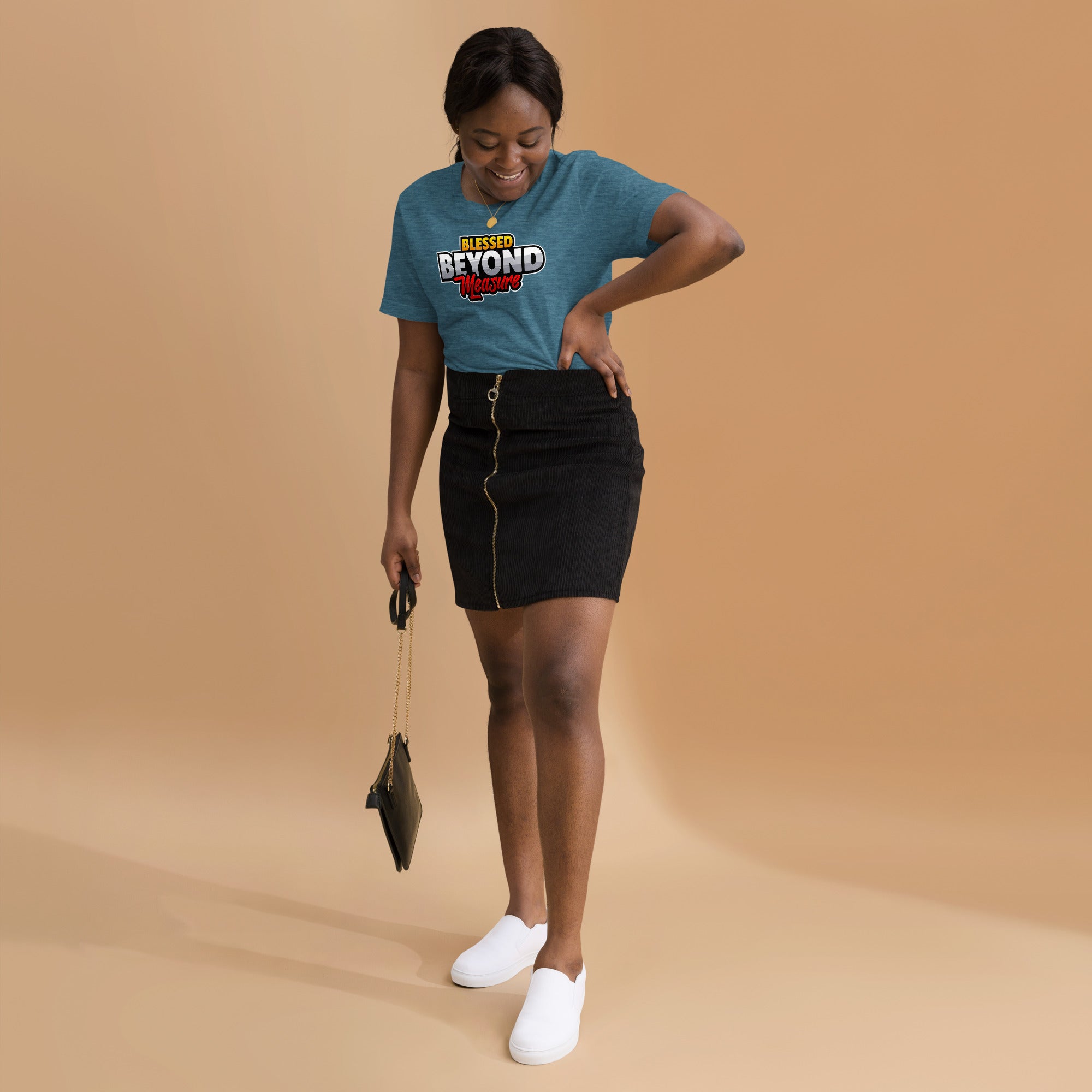 Women's Blessed Beyond Measure regular fit t-shirt