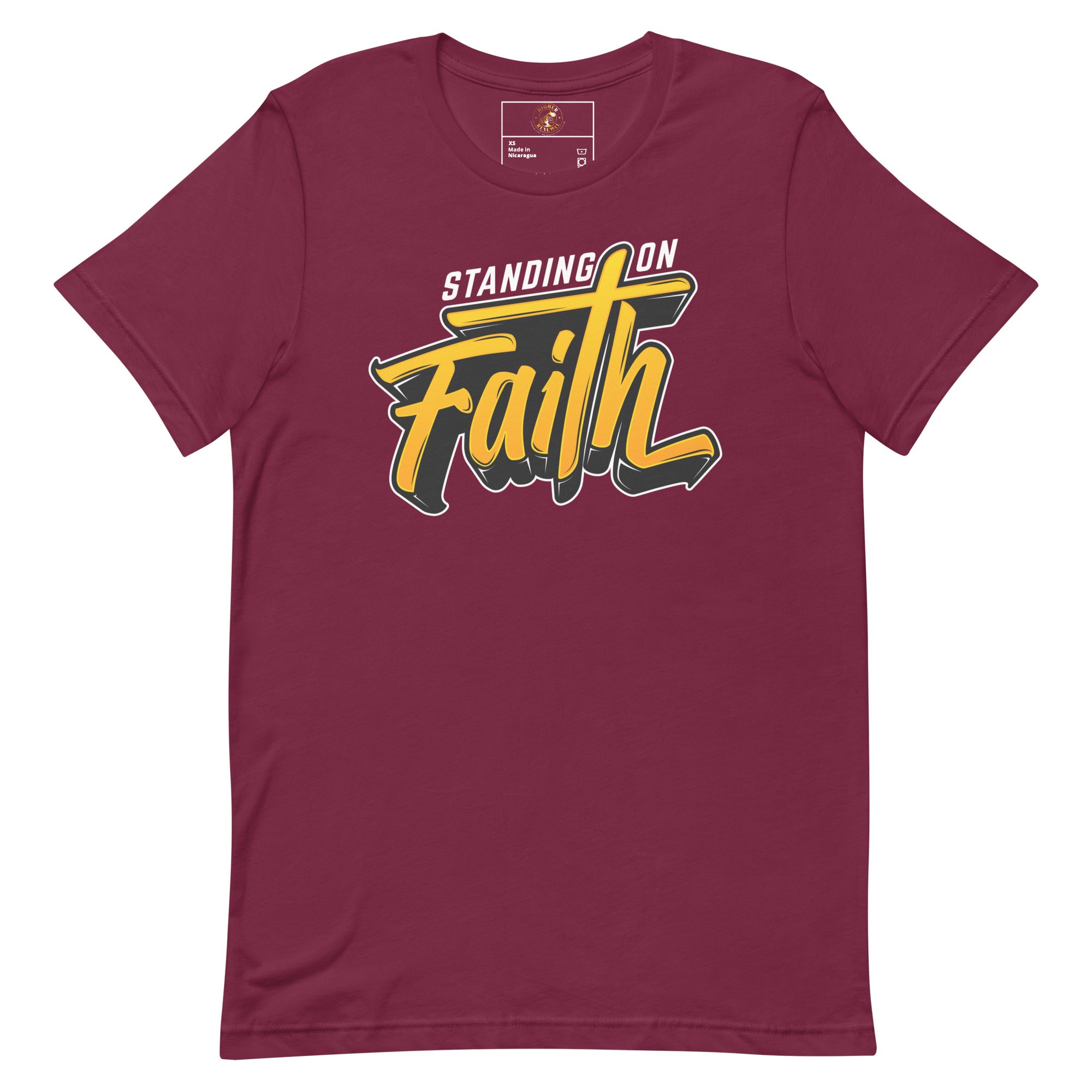 Mens Standing on Faith T-shirt