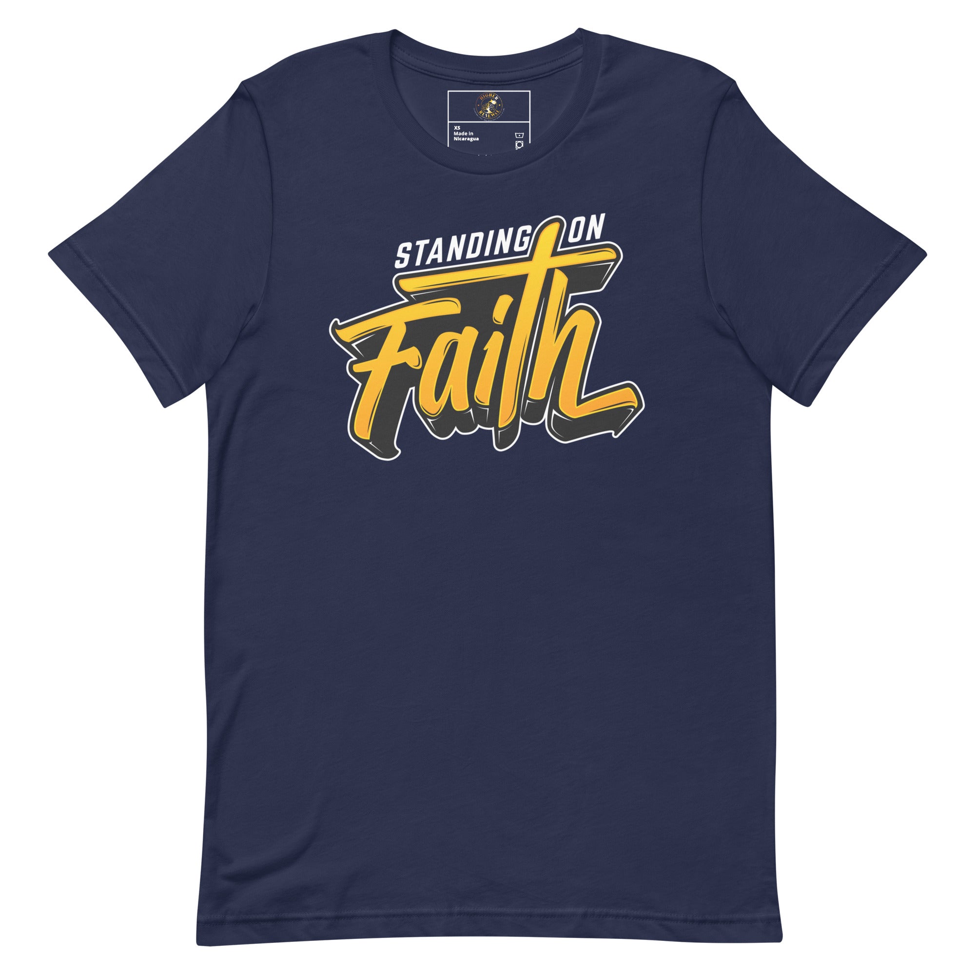 Mens Standing on Faith T-shirt