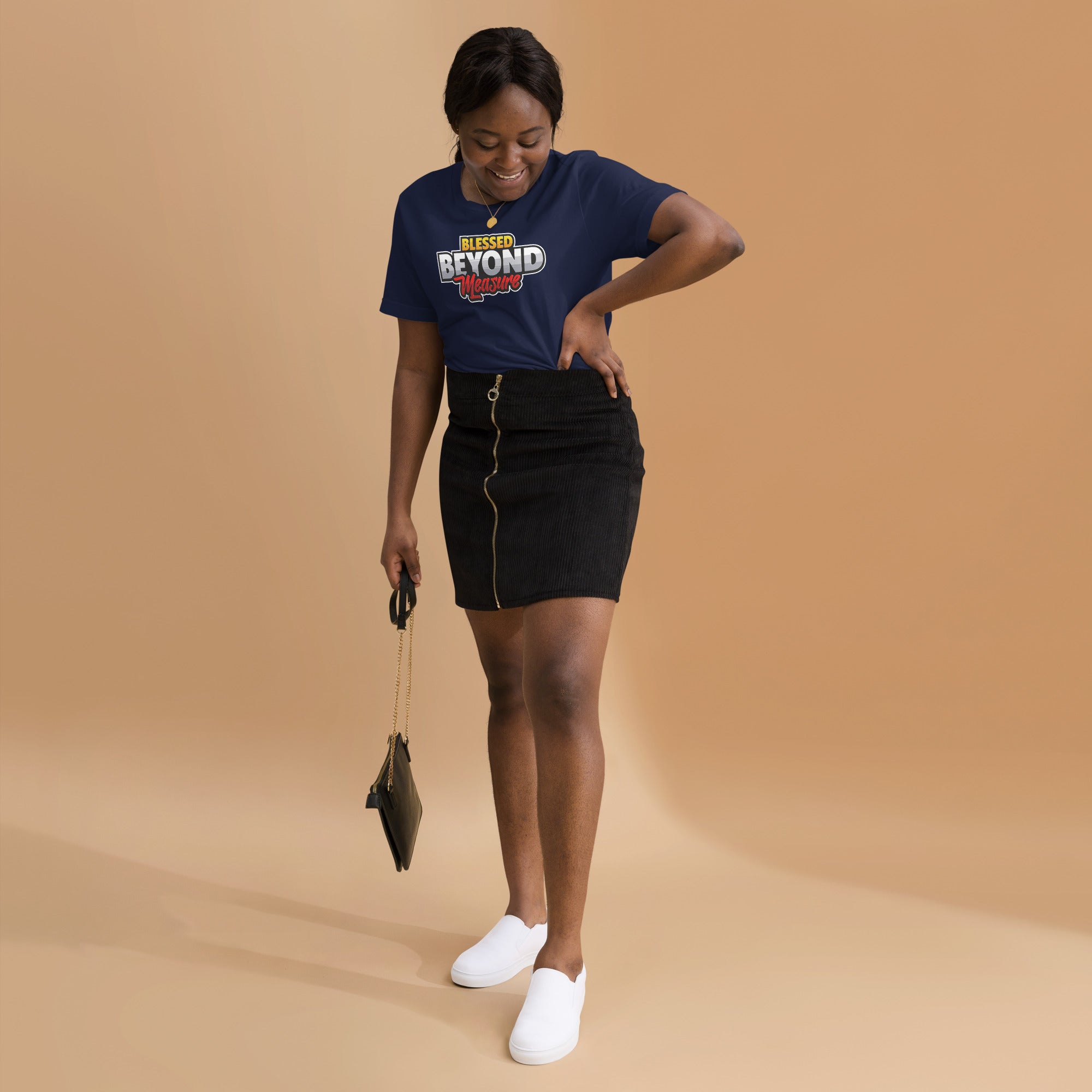 Women's Blessed Beyond Measure regular fit t-shirt