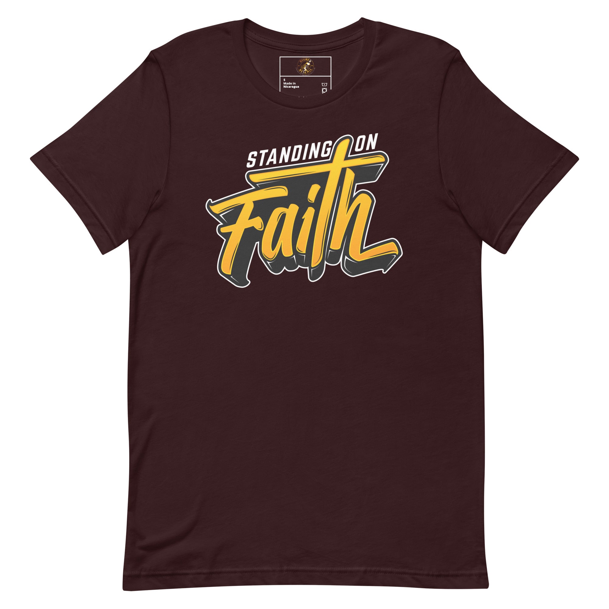 Mens Standing on Faith T-shirt