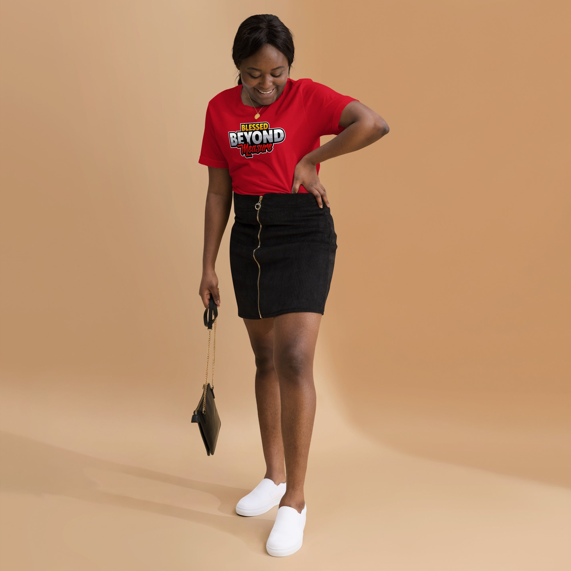 Women's Blessed Beyond Measure regular fit t-shirt