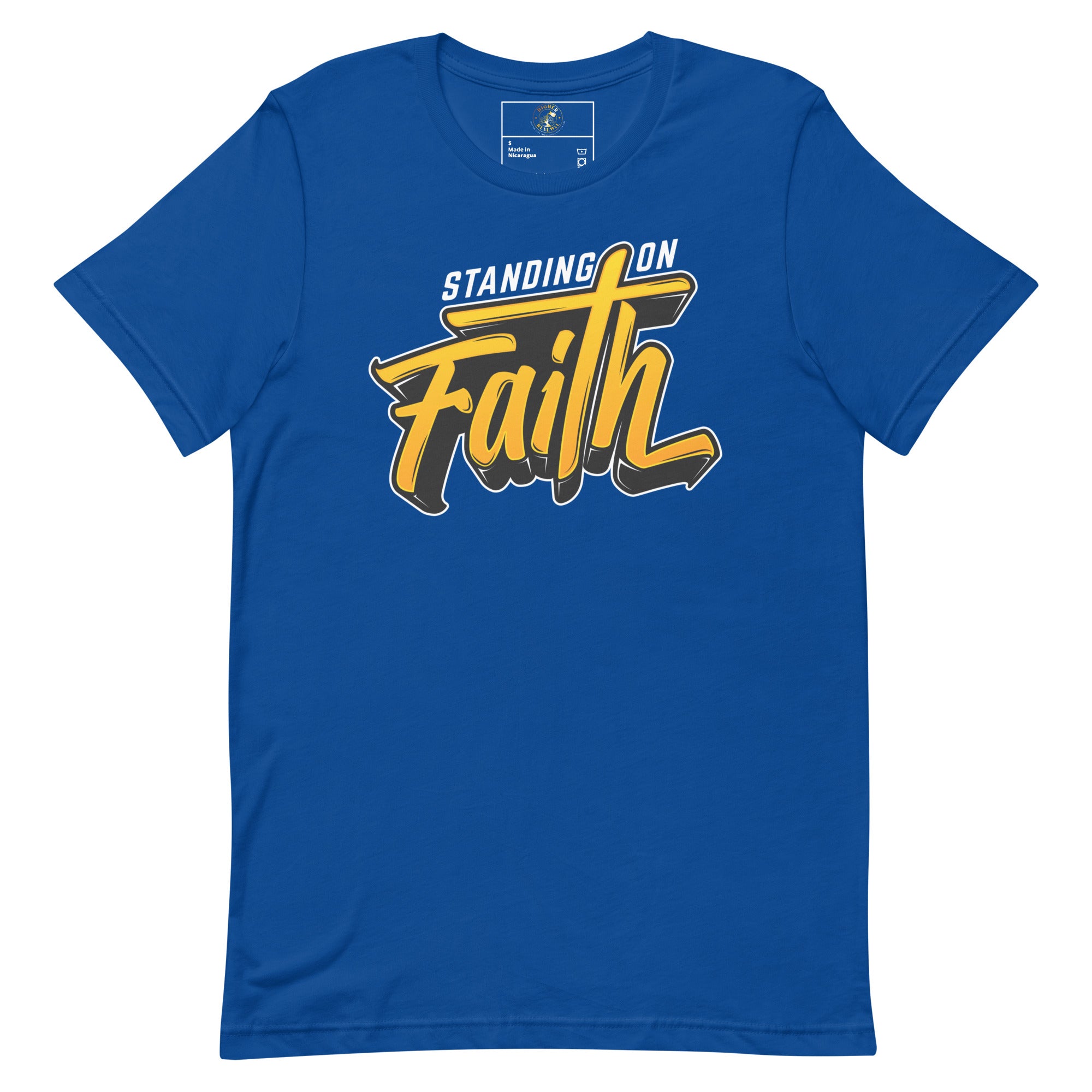 Mens Standing on Faith T-shirt