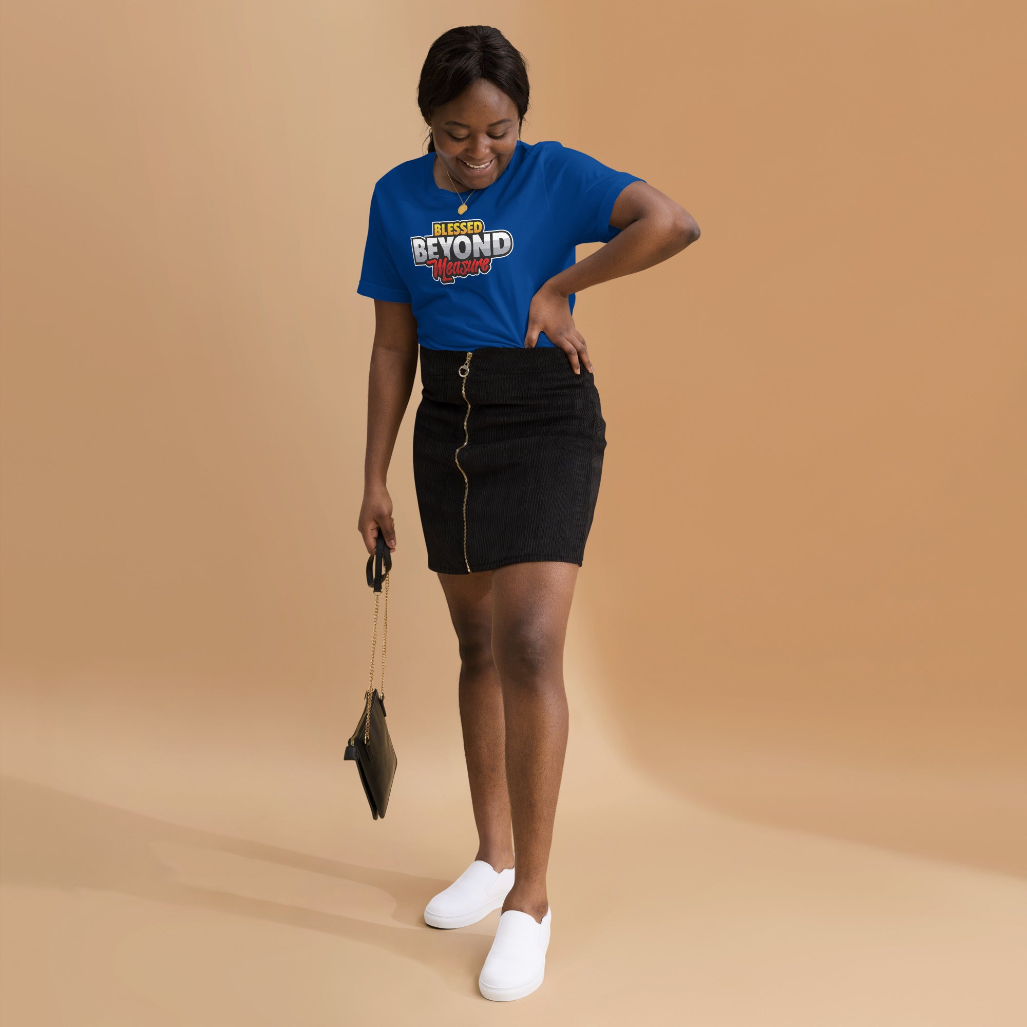 Women's Blessed Beyond Measure regular fit t-shirt