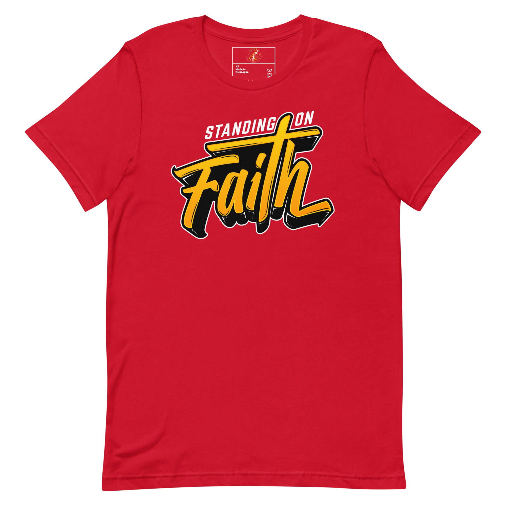 Mens Standing on Faith T-shirt